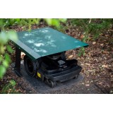 Daszek, garaż dla kosiarki robota koszącego - GRK 1 - zielony GRINDI IN THE GARDEN - 6