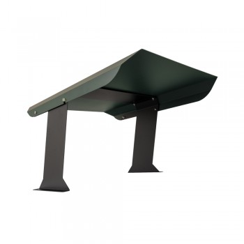 Daszek, garaż dla kosiarki robota koszącego - GRK 1 - zielony GRINDI IN THE GARDEN - 2