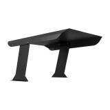 Daszek, garaż dla kosiarki robota koszącego - GRK 2 - szary GRINDI IN THE GARDEN - 2