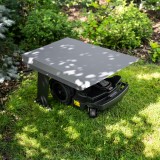 Daszek, garaż dla kosiarki robota koszącego - GRK 2 - szary GRINDI IN THE GARDEN - 6