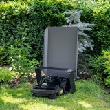Daszek, garaż dla kosiarki robota koszącego - GRK 2 - szary GRINDI IN THE GARDEN - 7