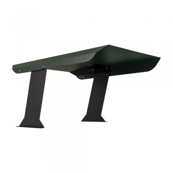 Daszek, garaż dla kosiarki robota koszącego - GRK 2 - zielony GRINDI IN THE GARDEN - 2