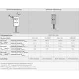 Podstawa słupa - regulowana czarna - PSRT 60-200x136 GRUNDLINE - 4