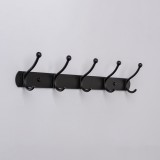 Wieszak ścienny na ubrania WUP - czarny Velano - 2