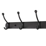 Wieszak ścienny na ubrania WUP - czarny Velano - 3