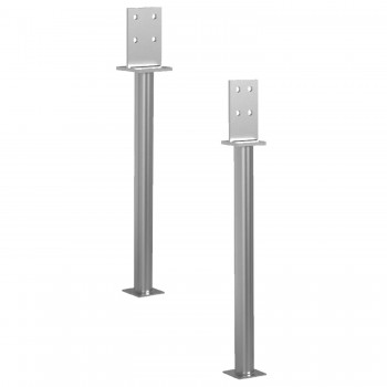 Podstawa słupa kotwa do betonu na długiej rurze PSW R500 GRUNDLINE - 6