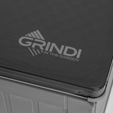 Skrzynia ogrodowa - Morus 190 litrów, ciemnoszara Grindi - 5