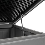 Skrzynia ogrodowa - Morus 190 litrów, ciemnoszara Grindi - 7