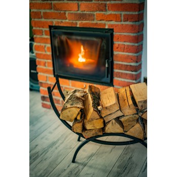 Stojak na drewno kominkowe 91x30x62 - Osisi Grindi - 7