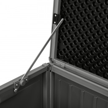 Skrzynia ogrodowa - Cygnus 270 litrów, ciemnoszara Grindi - 4