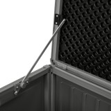 Skrzynia ogrodowa - Cygnus 270 litrów, ciemnoszara Grindi - 4