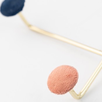 Wieszak na drzwi na ubrania WUT - metalowy Domax Home - 2