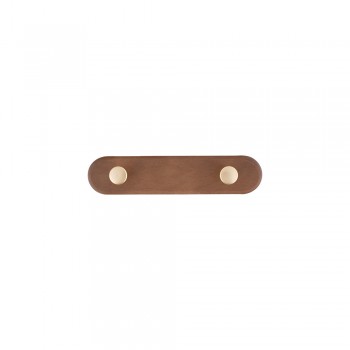 Wieszak ścienny na ubrania WUW - drewniany Domax Home - 1