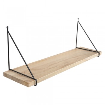 Półka ścienna wisząca LOFT drewniana - FAL 1 Domax Home - 1