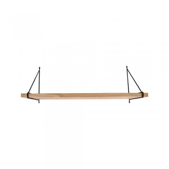 Półka ścienna wisząca LOFT drewniana - FAL 1 Domax Home - 2