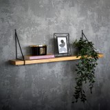 Półka ścienna wisząca LOFT drewniana - FAL 1 Domax Home - 3