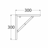 2x Wspornik techniczny WSZL BIAŁY Velano - 6