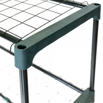 Kwietnik regał ogrodowy 90x30x106 - GRO - 4 półkowy stojak na rośliny GRINDI IN THE GARDEN - 7