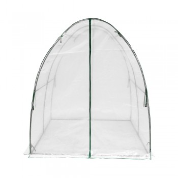 Tunel szklarnia ogrodowa biała - 180x180x200 - Irga I GRINDI IN THE GARDEN - 4