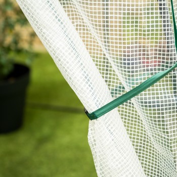 Tunel szklarnia ogrodowa biała - 180x180x200 - Irga I GRINDI IN THE GARDEN - 3