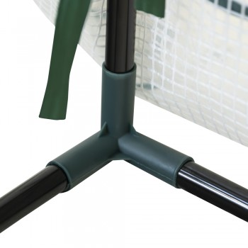 Tunel szklarnia ogrodowa biała - 180x180x200 - Irga I GRINDI IN THE GARDEN - 8