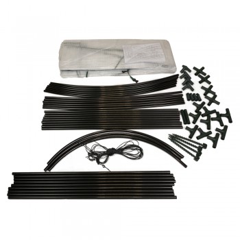 Tunel szklarnia ogrodowa biała - 180x180x200 - Irga I GRINDI IN THE GARDEN - 10