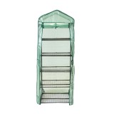Szklarnia ogrodowa zielona 5-półkowa - 70x50x190 - Kalmia II Grindi - 3