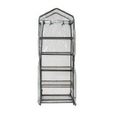 Szklarnia ogrodowa przezroczysta 5-półkowa - 70x50x190 - Kalmia II Grindi - 3