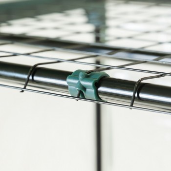 Szklarnia ogrodowa przezroczysta 5-półkowa - 70x50x190 - Kalmia II Grindi - 6