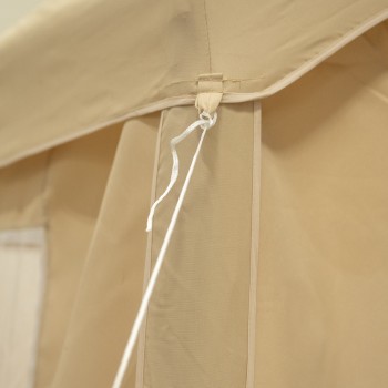 Namiot ogrodowy imprezowy PE 3x6m beżowy - GNO 1 GRINDI IN THE GARDEN - 10