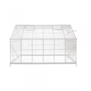 Szklarnia ogrodowa z poliwęglanu - Verbena I - 3,7x2,4m GRINDI IN THE GARDEN - 8