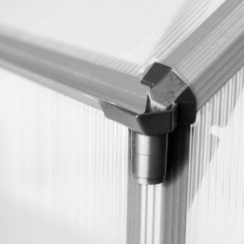 Szklarnia ogrodowa z poliwęglanu - Verbena I - 3,7x2,4m GRINDI IN THE GARDEN - 4