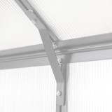 Szklarnia ogrodowa z poliwęglanu - Verbena I - 3,7x2,4m GRINDI IN THE GARDEN - 7