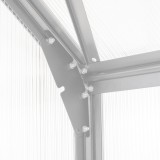 Szklarnia ogrodowa z poliwęglanu - Verbena I - 3,7x2,4m GRINDI IN THE GARDEN - 6