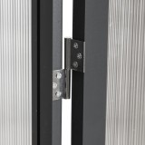 Szklarnia ogrodowa z poliwęglanu - Arum I - 2,5x1,9m - czarna GRINDI IN THE GARDEN - 7