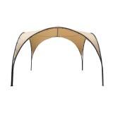 Pawilon ogrodowy altana - stalowa - SIMI 3,8x3,8m beżowa GRINDI IN THE GARDEN - 2