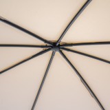 Pawilon ogrodowy altana - stalowa - RINIA 3x3m beżowa GRINDI IN THE GARDEN - 6