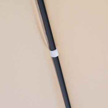 Pawilon ogrodowy altana - stalowa - RINIA 3x3m beżowa GRINDI IN THE GARDEN - 7