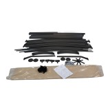 Pawilon ogrodowy altana - stalowa - RINIA 3x3m beżowa GRINDI IN THE GARDEN - 11