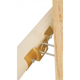 Łącznik belki okrągłej - regulowany - LBO ZN 200x58x2,5 DMX - 2