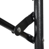 Składany stolik balkonowy brązowy - SSB 5 - 60x60x73 Grindi - 6