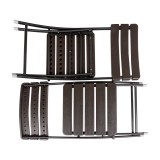 Składane krzesło balkonowe brązowe 2 szt - SSC 2 - 58x46x81 GRINDI IN THE GARDEN - 6