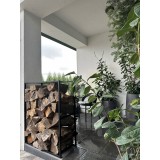 Stojak na drewno kominkowe 80x35x100 - Pren Grindi - 4