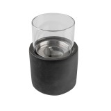 Biokominek wolnostojący okrągły 12x20 czarny - Lawu I GRINDI IN THE GARDEN - 1