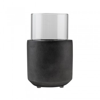 Biokominek wolnostojący okrągły 12x20 czarny - Lawu I GRINDI IN THE GARDEN - 3