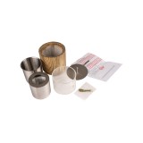 Biokominek wolnostojący okrągły 12x20 imitacja drewna - Lawu I GRINDI IN THE GARDEN - 7