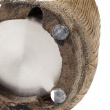 Biokominek wolnostojący okrągły 12x20 imitacja drewna - Lawu I GRINDI IN THE GARDEN - 8