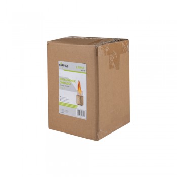 Biokominek wolnostojący okrągły 12x20 imitacja drewna - Lawu I GRINDI IN THE GARDEN - 9