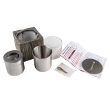 Biokominek wolnostojący prostokątny 12x20 szary imitacja drewna - Lawu II GRINDI IN THE GARDEN - 5