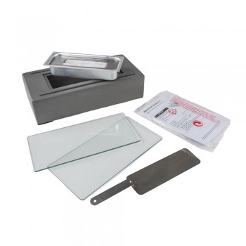 Biokominek wolnostojący prostokątny 33x16x18 szary - Tambora I GRINDI IN THE GARDEN - 8